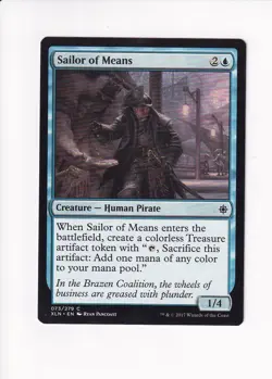 2017 VINTAGE MAGIC THE GATHERING MTG SAILOR OF MEANS (X) - Image 1