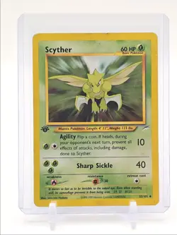SCYTHER 2000 POKEMON NEO DESTINY 1ST EDITION UNCOMMON 55/105 Q2283 - Image 1