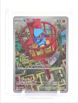 RIOLU 2025 POKEMON MEGA EVOLUTION BLACK STAR PROMO #010 Q0200 - Image 1