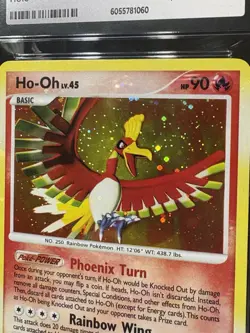 Pokemon TCG Ho-Oh Secret Wonders 2007 Holo CGC PSA 10 Gem Mint Rare! - Image 3