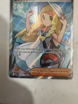 Pokemon Lillie's Determination 169/132 Me01: Mega Evolution Full Art Holo - Image 3