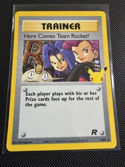 Pokemon TCG Here Comes Team Rocket Celebrations - Image 1