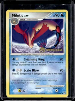 2009 Pokemon Platinum Supreme Victors Milotic Prerelease #70/147 - Image 1
