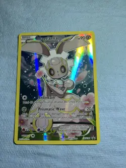 2017 Pokemon TCG Magearna XY186 NM Full Art Holo Black Star Promo XY Promo - Image 1