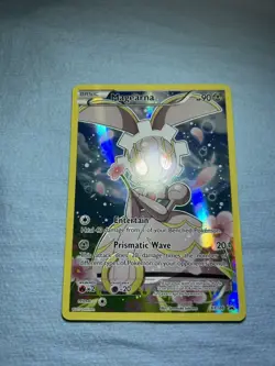 2017 Pokemon TCG Magearna XY186 NM Full Art Holo Black Star Promo XY Promo - Image 2