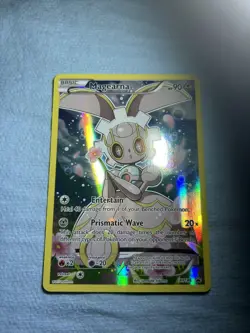 2017 Pokemon TCG Magearna XY186 NM Full Art Holo Black Star Promo XY Promo - Image 3