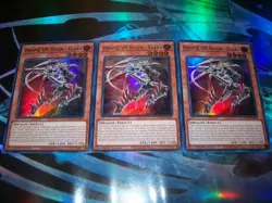 3x DoomZ VII Seven - Elara 1st Edition Super Rare DOOD-EN010 Yu-Gi-Oh! - Image 1
