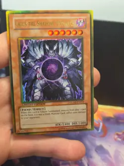 Yu-Gi-Oh Caius the Shadow Monarch GLD2-EN033 Gold Rare Limited Edition LP- - Image 3