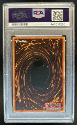 2002 Yu-Gi-Oh 1st Gaia the Champion #LOB-125 PSA 9 - Image 2