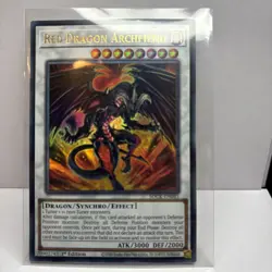2020 Yu-Gi-Oh! 1st Edition Red Dragon ArchFiend - SDCK-EN045 NM/MNT - Image 1