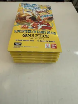(LOT OF 9)One Piece TCG OP-15 Adventure on Kami's Island Sleeved Booster Pack - Image 3