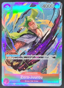 One Piece Zoro-Juurou Alternate Art Holo Foil Rare OP05-067 Awakening DD5 - Image 1