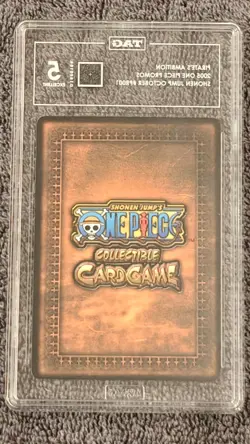 TAG 5 One Piece Pirate's Ambition Promo Luffy PR001 MP - Image 5