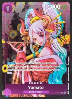 Yamato P-046 One Piece Card Game TCG 2024 Championship Event Pack Promo DD5 - Image 1