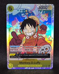 Monkey D. Luffy Super Rare (SR) OP07-109 -PRB01 or PRB02 - Image 1