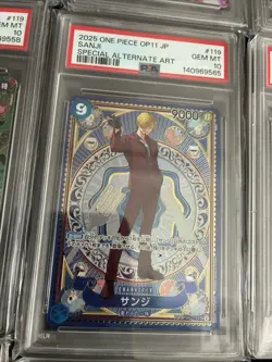 Special Alternate Art Sanji One Piece 2025 OP11 Japanese SP OP06-119 SEC - Image 1