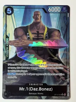 Mr.1 (Daz.Bonez) Alt Art OP14-090 R The Azure Sea's Seven - Image 1