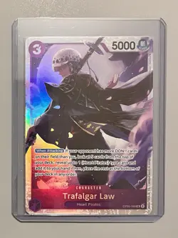 Trafalgar Law (069) OP05-069 Awakening of the New Era Foil One Piece NM CCG - Image 1