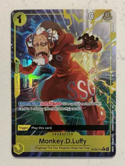 Monkey.D.Luffy ST29-012 Alt Art Starter Deck Egghead One Piece TCG English - Image 1