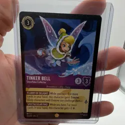 Tinker Bell-Snowflake Collector 48/204 Disney Lorcana TCG Regular English - Image 1