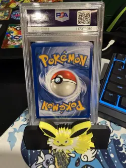 2000 POKEMON PROMO BLACK STAR GAME BOY #10 MEOWTH-HOLO PSA 8 - Image 2