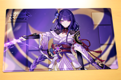 No.1860 Weiss Schwarz CCG Card Game Custom Playmat Genshin Impact Raiden Shogun - Image 1