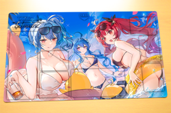 No.3748# Weiss Schwarz Card Game TCG CCG Custom Playmat Anime Girls Play Mat - Image 1