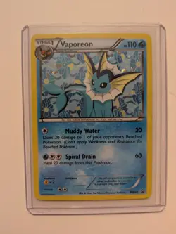 Pokemon Black & White Eeveelution Promo Set BW87-BW94 Holo Finish G-VG-EX - Image 4