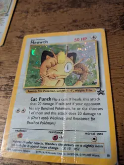 Gameboy Meowth Promo Pokemon TCG Lot of 14 Black Star GB #10 Holo Sealed HP - Image 2