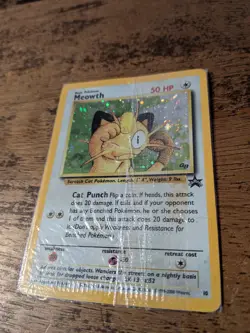 Gameboy Meowth Promo Pokemon TCG Lot of 14 Black Star GB #10 Holo Sealed HP - Image 5