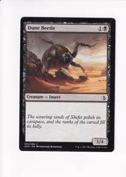 2017 VINTAGE MAGIC THE GATHERING MTG DUNE BEETLE (#1) (X) - Image 1