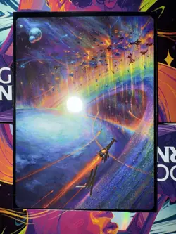 MTG Edge of Eternities Art Series Gold Stamp Signature Andrew Mar 43/54 - Image 1