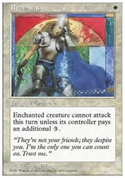 Brainwash - Medium Play MTG 5th Edition - Image 1