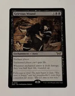 MTG Grievous Wound - Duskmourn: House of Horror LP - Image 1