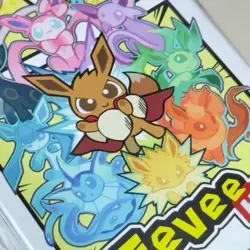 Eevee VMAX Heroes Pokemon Card Deck Sleeves 60 Count Standard Size - Image 2