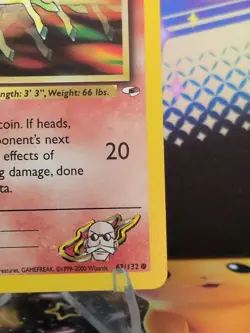 Pokemon TCG Gym Heroes 1st Edition Blaine's Ponyta Common 063/132 NM - Image 5