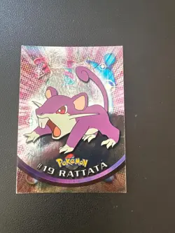 Pokemon Rattata #19 Holo Topps Serie 1 Blue Logo ITA - Image 1