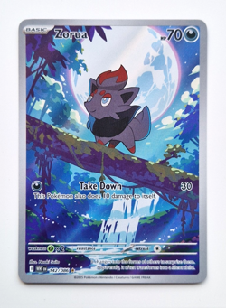 Zorua 142/086 Illustration Rare Holo White Flare English Pokemon - Pack Fresh - Image 1