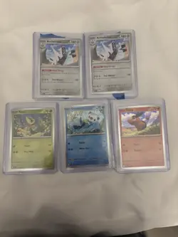 Lot Of 5 Pokemon Promo Cards NM Shipped In Top Loaders - Image 1
