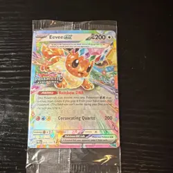 Pokemon Eevee EX Prismatic Evolutions Promo Holo Card 075/131 Basic EX - Image 1