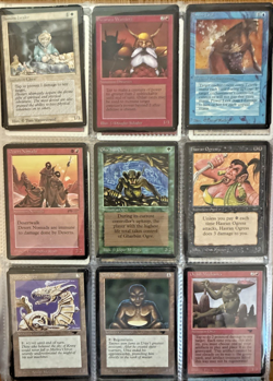 250 Vintage Magic the Gathering Card Lot Alpha Beta Unlimited Legends R/U/C more - Image 2