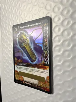 World Of Warcraft WoW Spurious Sarcophagus Unscratched TCG Loot Card Tomb Mint - Image 3