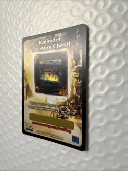 World of Warcraft TCG Kalimdor Treasure Chest Unused Loot Card NM/MT Hard 2 Find - Image 2