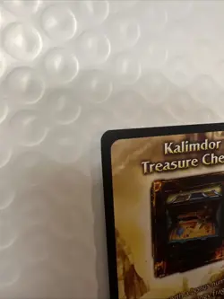 World of Warcraft TCG Kalimdor Treasure Chest Unused Loot Card NM/MT Hard 2 Find - Image 4
