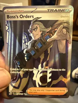 Pokemon TCG Boss's Orders Holo Ultra Rare Card 248/193 Paldea Evolved - Image 1