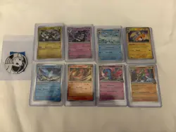 Pokemon Lot (8 Cards, 1 Dragonite Coin) NM Shipped In Top Loaders - Image 1