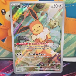 Pokemon Eevee 173 Scarlet & Violet Promo Holo Basic English Card - Image 1