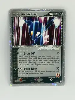 Rocket's Sneasel ex 103/109 EX Team Rocket Returns Holo Rare Pokemon Card HP - Image 1