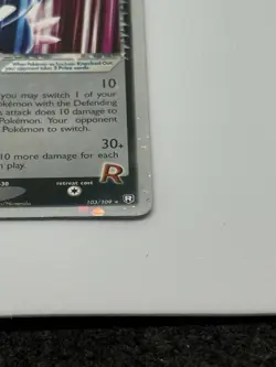 Rocket's Sneasel ex 103/109 EX Team Rocket Returns Holo Rare Pokemon Card HP - Image 5