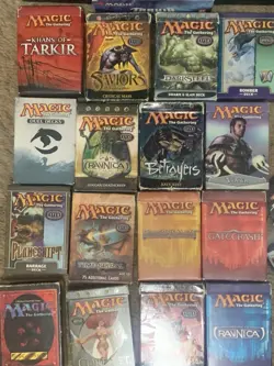 Magic: The Gathering Mixed Card Lot Standard Size Bulk Cards in Boxes, Decks - Image 2